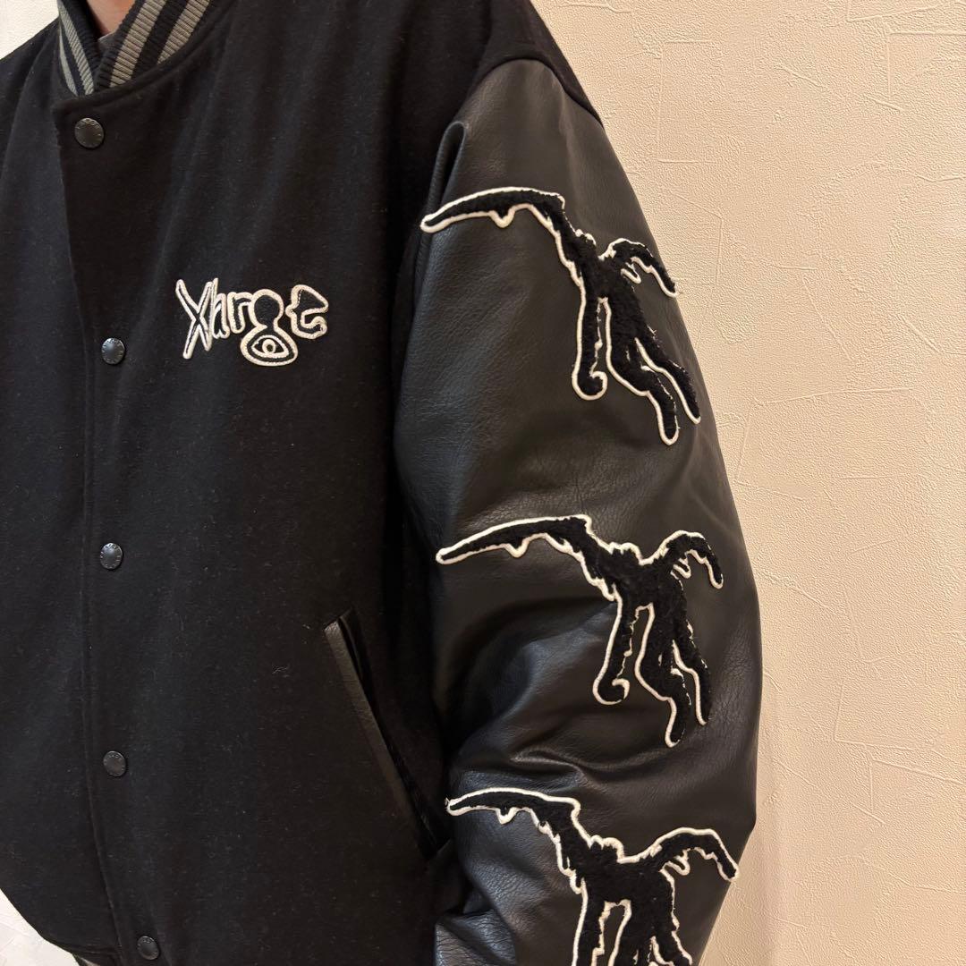 激レア】XLARGE x DEATHNOTE VARSITY JACKET L - メルカリ