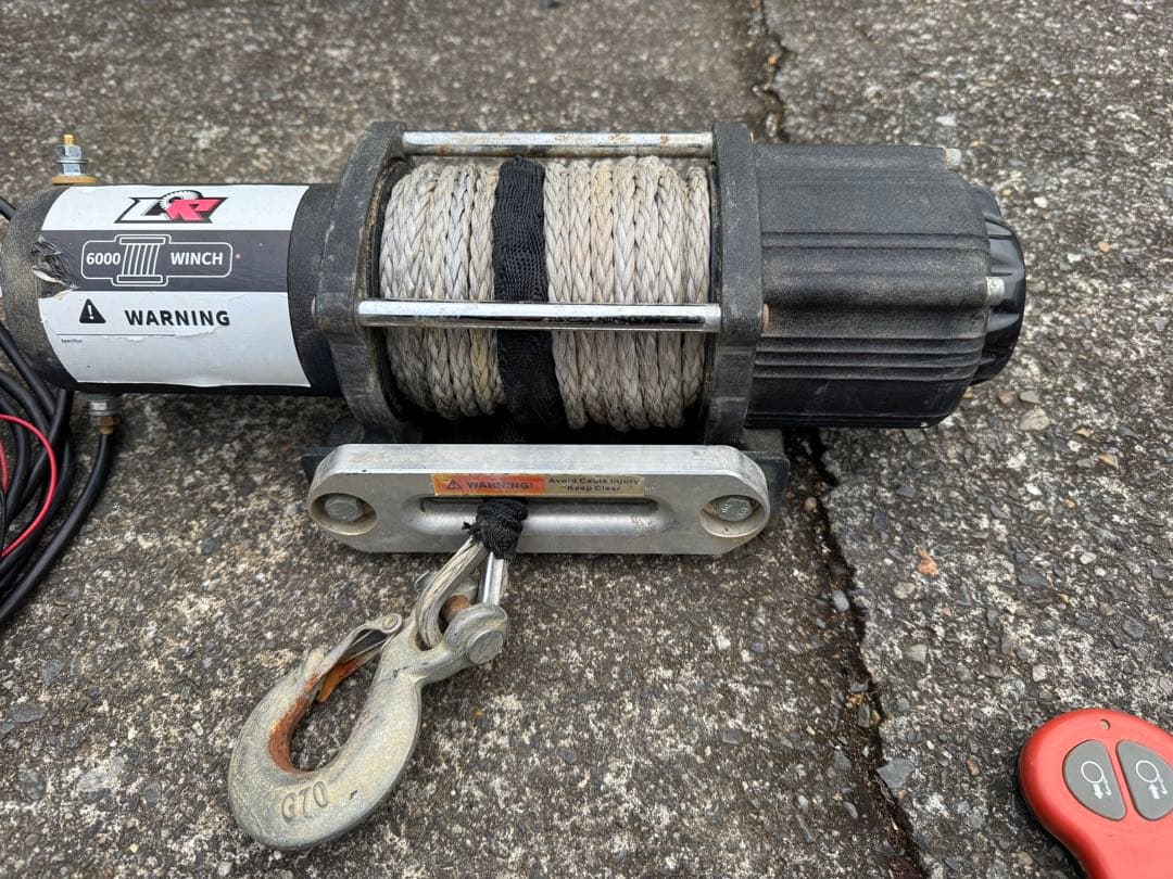 JCR6000lb 電動ウインチ ジムニー - メルカリ