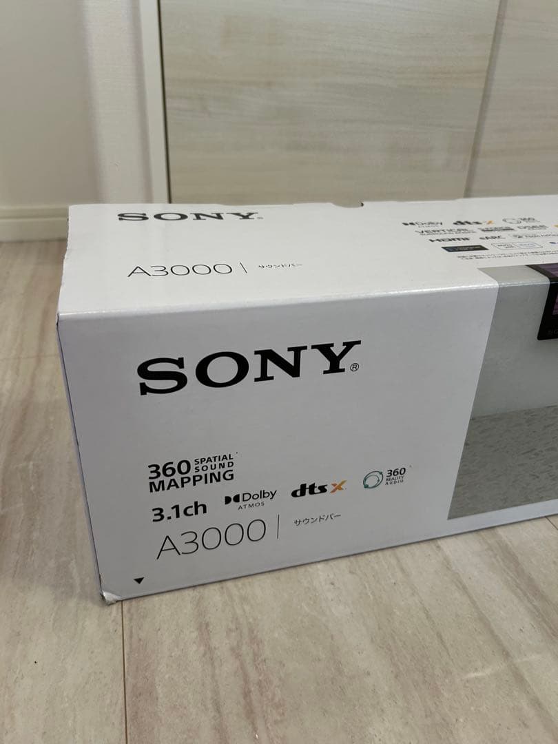 SONY A3000 サウンドバー 3.1ch