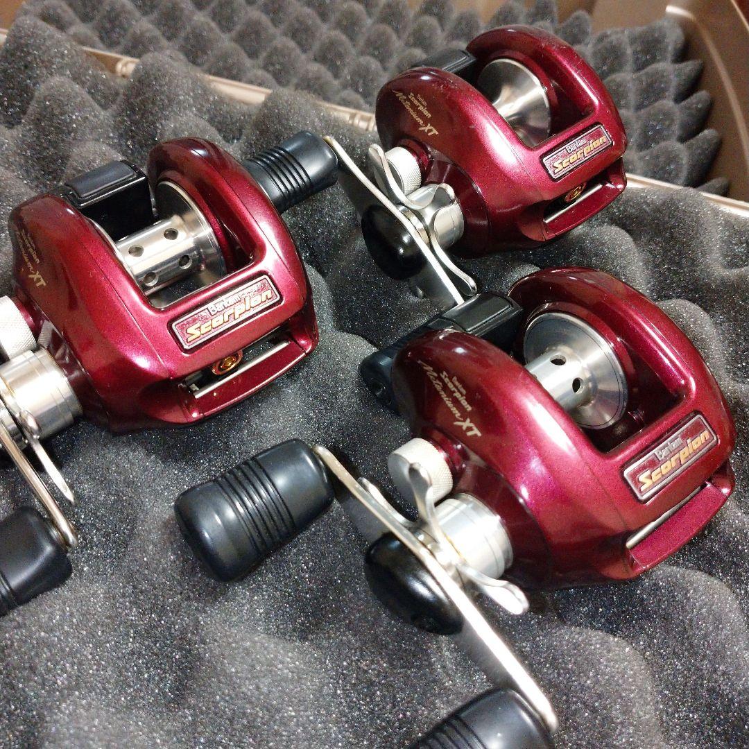 シマノ バンタム スコーピオン メタニウムXT 赤メタ 3個セット - メルカリ