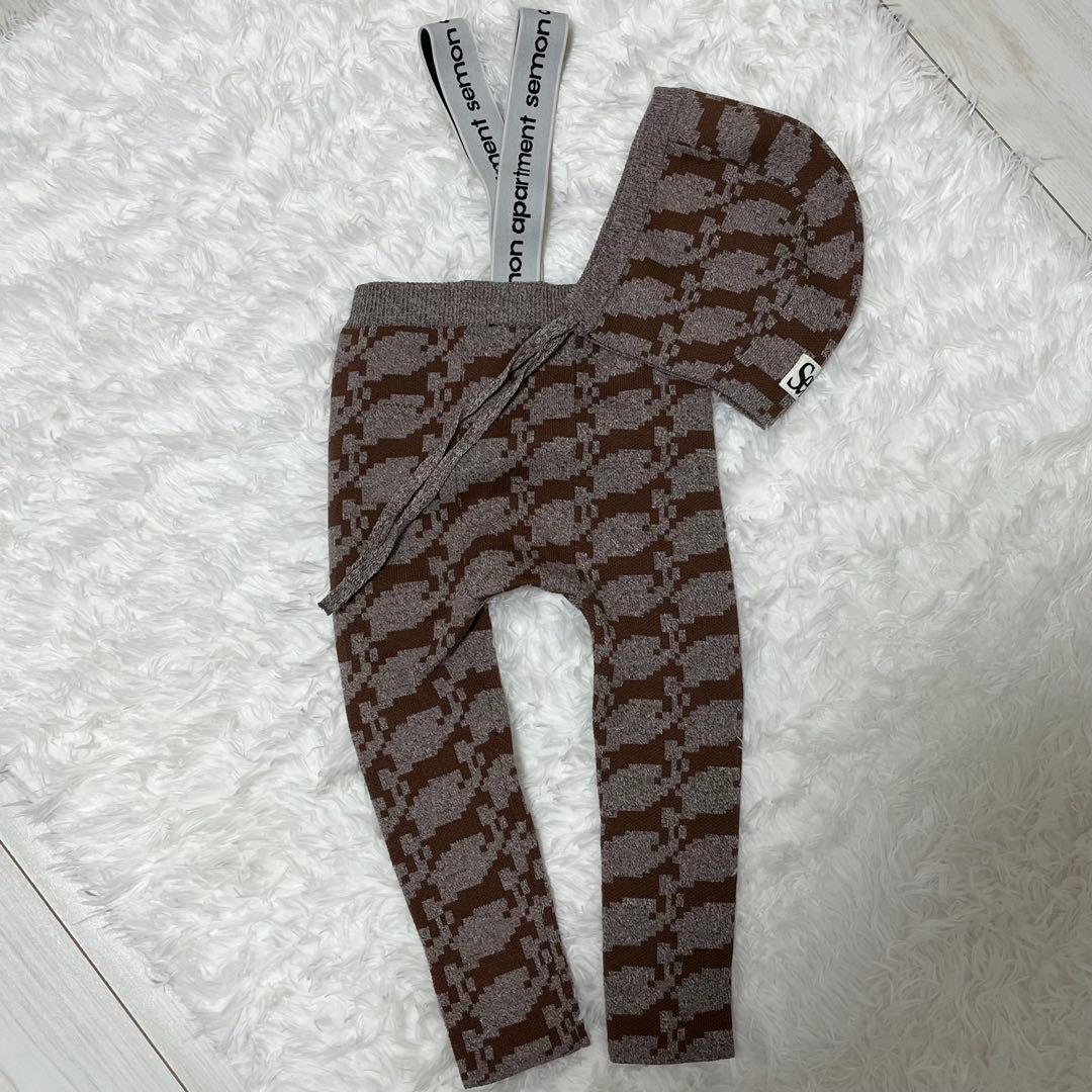 semon horse leggings 0-1y セモン レギンス ボンネット semon PATTERN