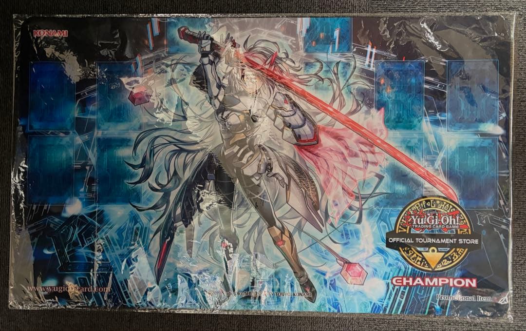 り*と様 閃刀姫=ゼロ プレイマット OTS CHAMPION レイ ロゼ プレイマット『閃刀姫ゼロ（OTS）』【-】{-}《プレイマット》