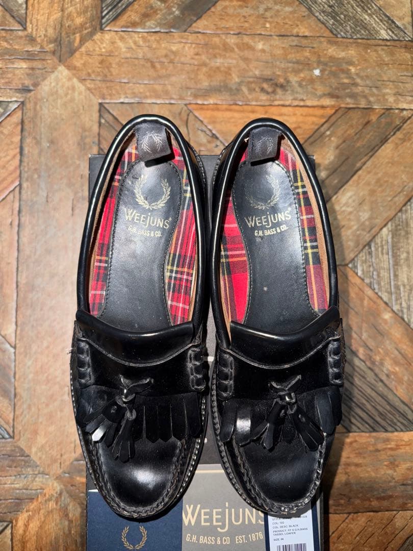 G.H.BASS×Fred Perryコラボ タッセルローファー
