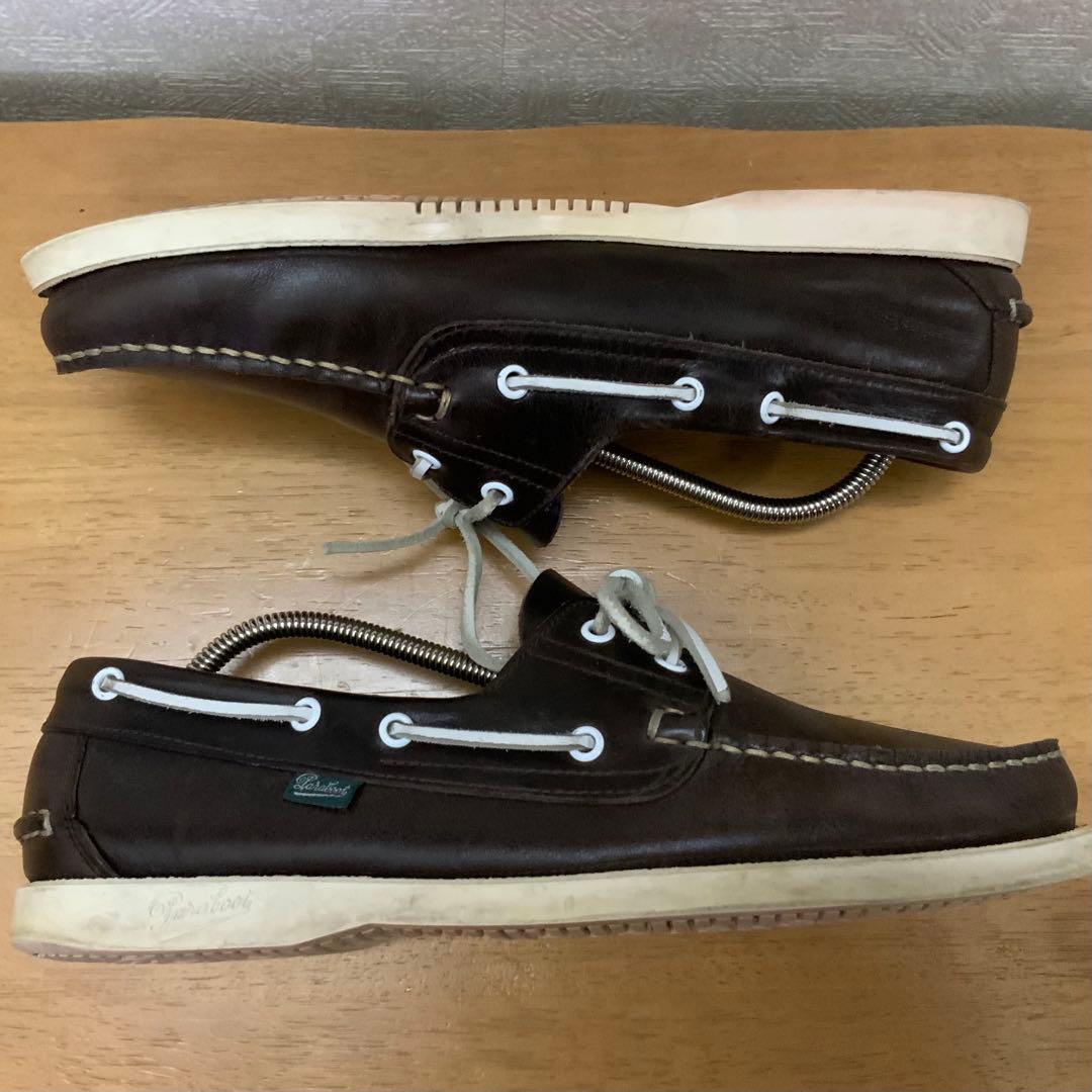 名作 パラブーツ × ビームス デッキシューズ 8(26.5〜27.5cm)