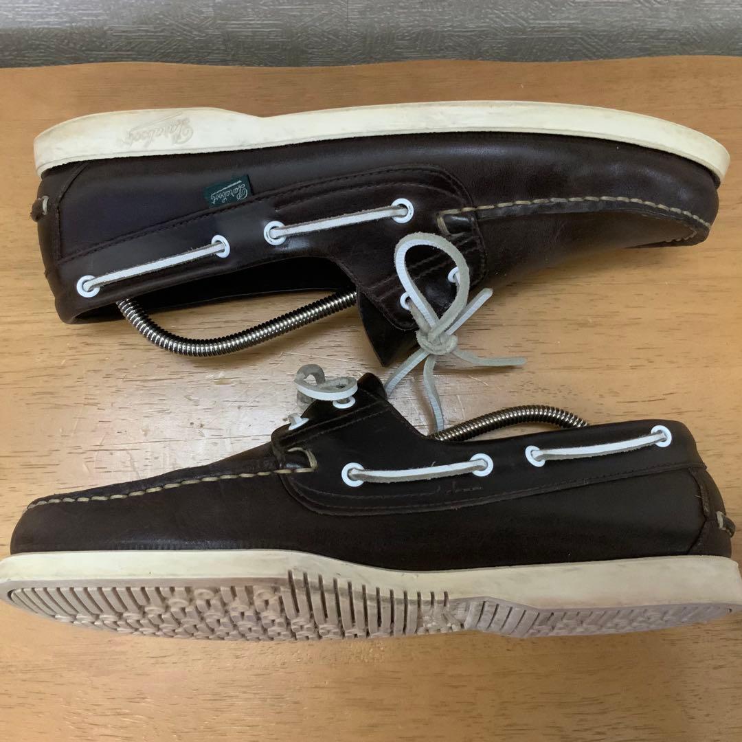 名作 パラブーツ × ビームス デッキシューズ 8(26.5〜27.5cm)