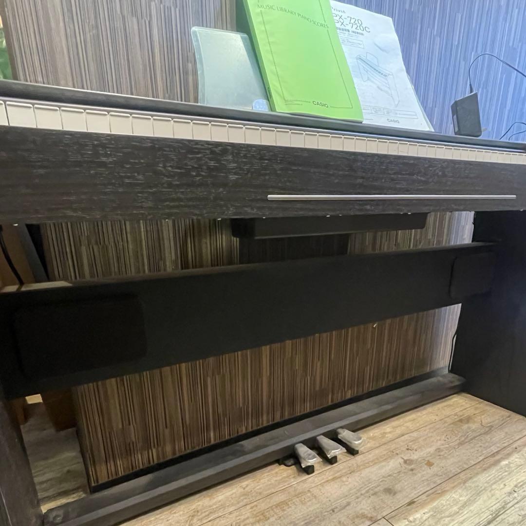 動作確認済】CASIO 電子ピアノ Privia PX-720 取説・楽譜付き - メルカリ