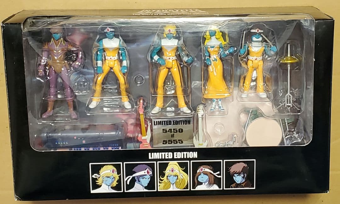 ダフトパンク&松本零士 インターステラ5555 限定フィギュアセット