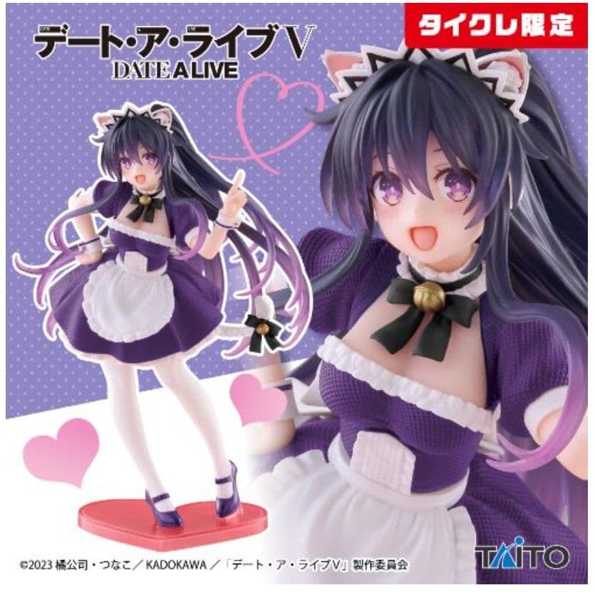 デート・ア・ライブ 時崎狂三 夜刀神十香 猫耳メイド 通常＆タイクレ