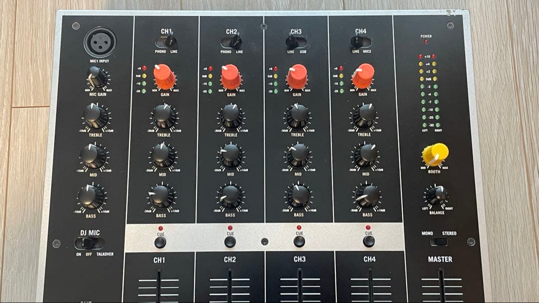 動作品】Numark M6 USB dj ミキサー