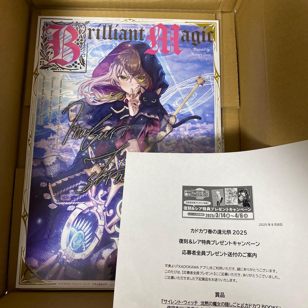 サイレント・ウィッチ B4ポスター - メルカリ