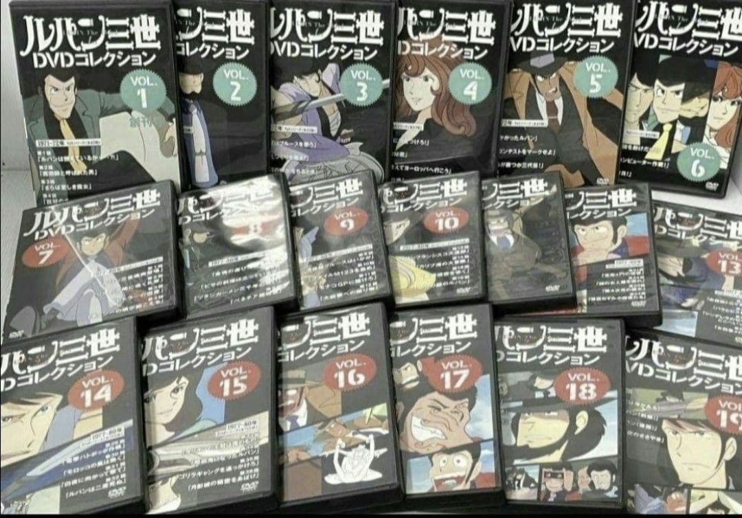 ルパン三世 DVDコレクション 全巻セット 1-57巻 ルパン三世】DVDコレクション 全巻セット 1～57巻 講談社 - メルカリ