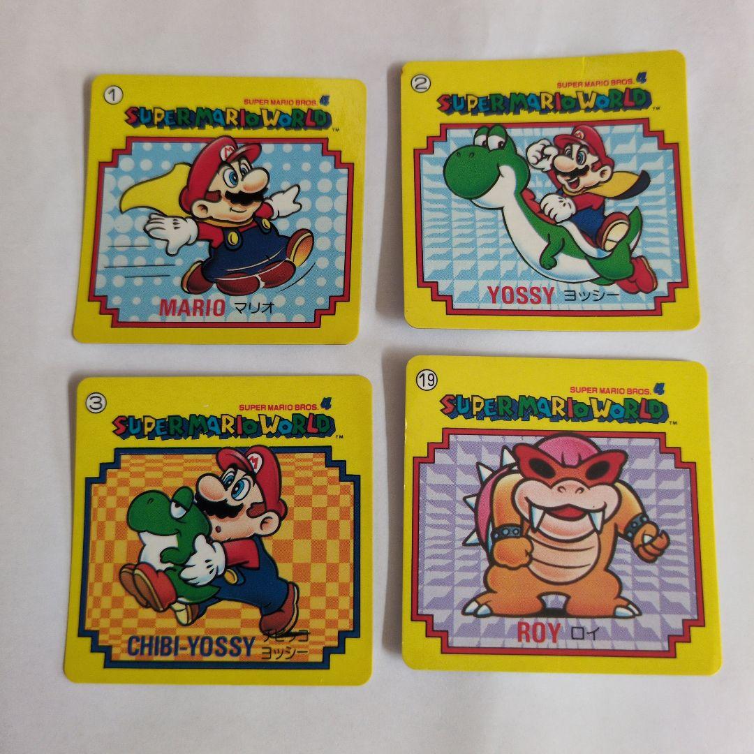 スーパーマリオワールド カード 4枚 ナガサキヤ 平成レトロ - メルカリ