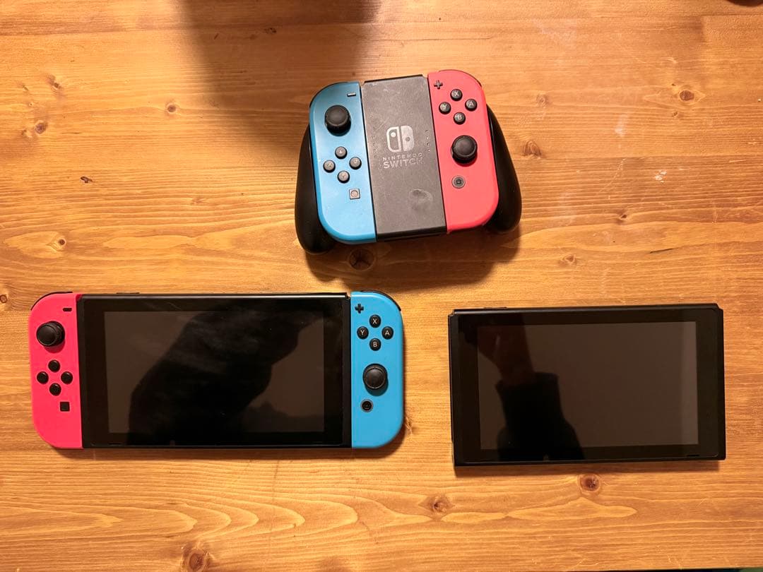 Nintendo Switch2台セット 本体 赤/青 Joy-Con付き Switch2】 Joy-Con 2 (L) ライトブルー/(R) ライトレッド（※本体に1組