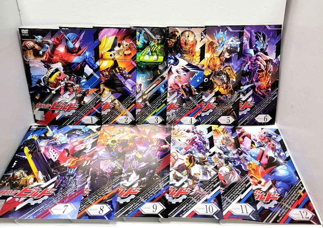 仮面ライダービルド DVD 特撮 戦隊 全12巻セット 　仮面ライダー Amazon.co.jp: 仮面ライダービルド 全12巻セット【レンタル落ち】 : DVD