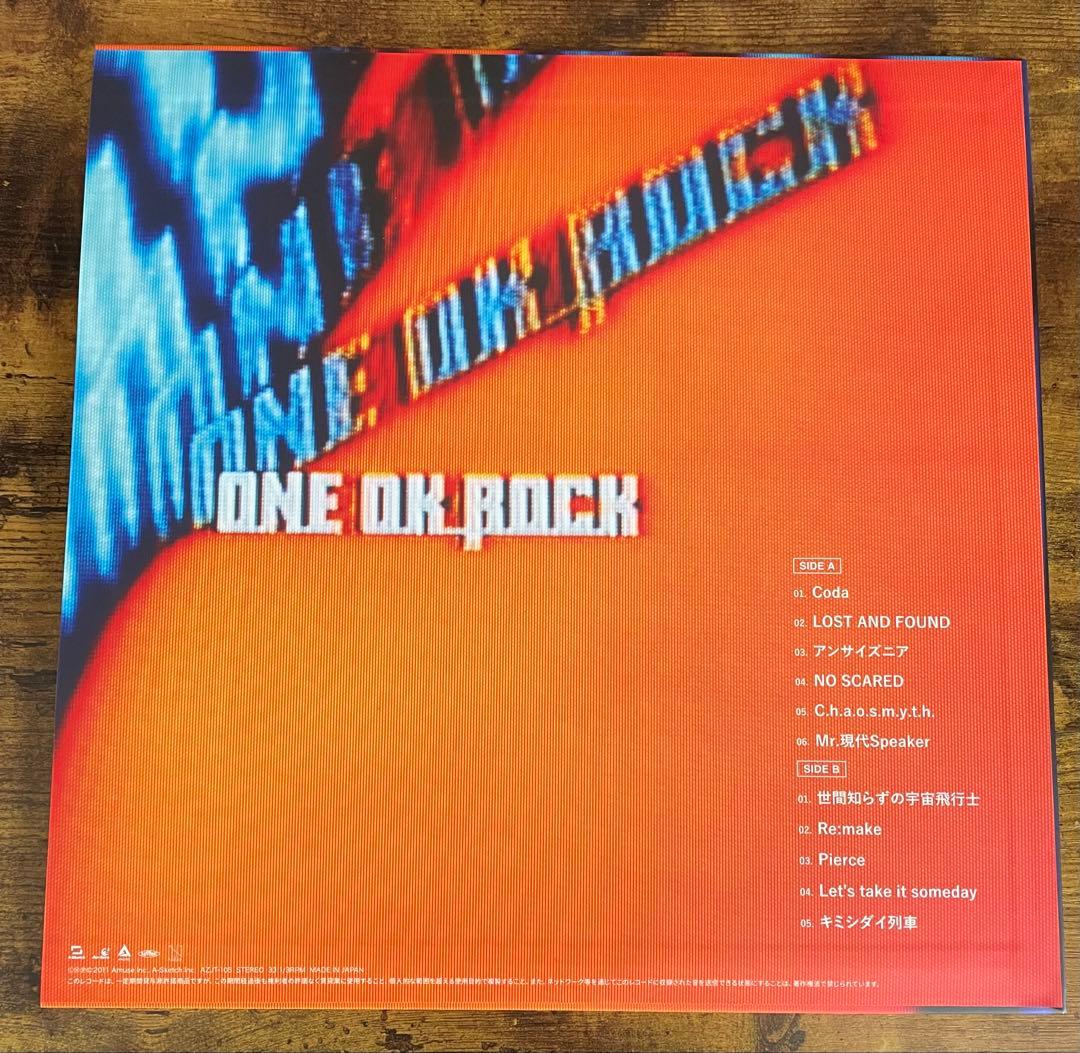 ONE OK ROCK 5thアルバム「残響リファレンス」レコード盤※新品未使用