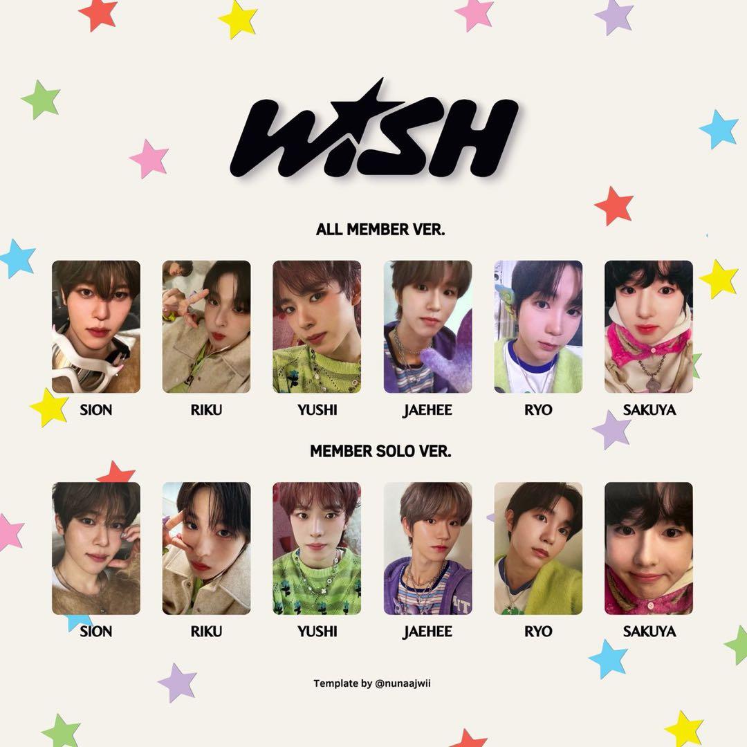 ⭐︎NCT WISH⭐︎ WISH初回生産盤 封入トレカ B柄 ユウシ/YUSHI - メルカリ