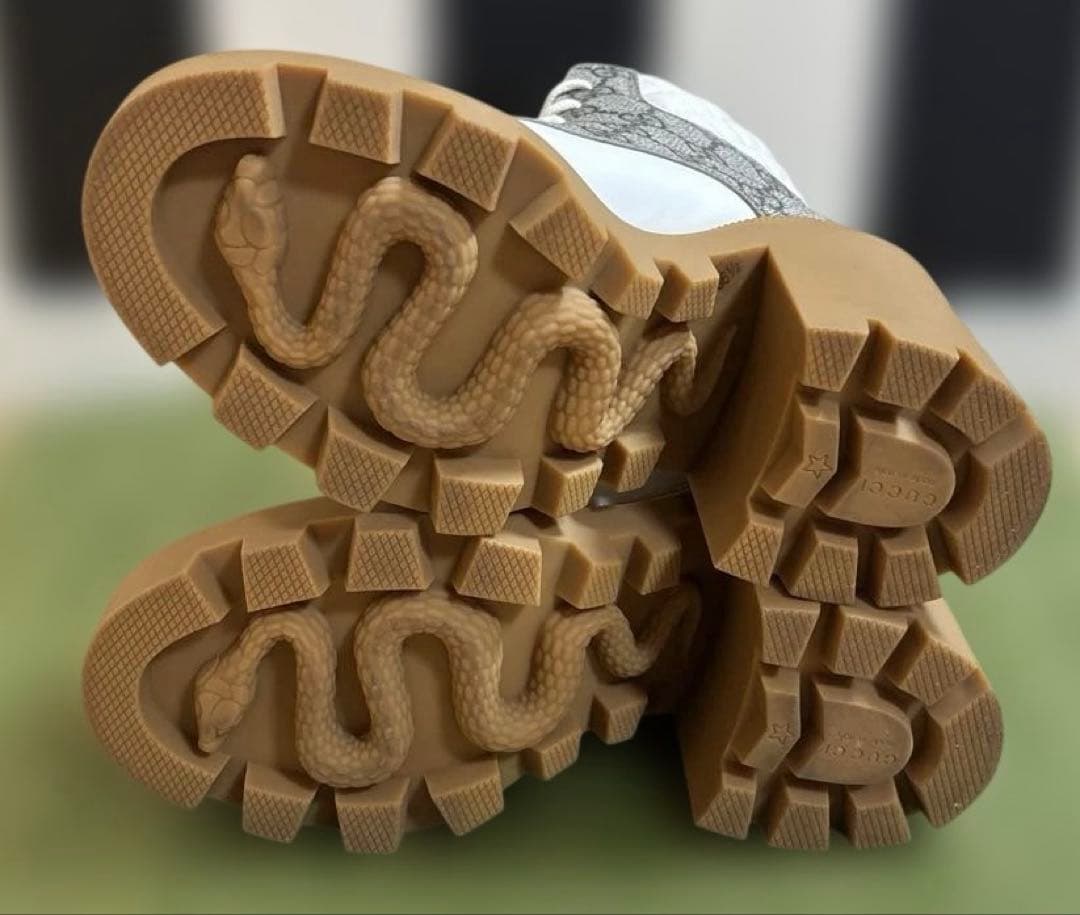 【超美品】グッチGGスプリーム アンクルブーツ36 1/2 23.5cm