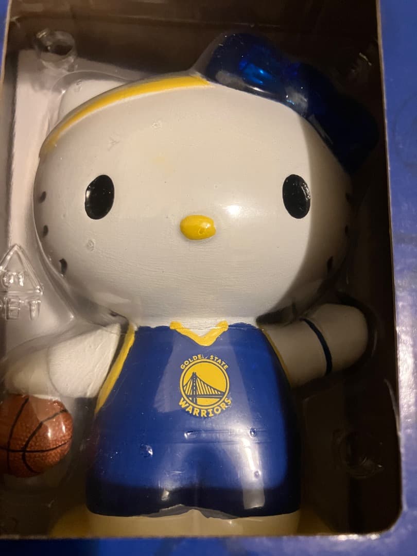 限定&非売品 Bubblehead ハローキティ NBA ウォーリアーズ - メルカリ