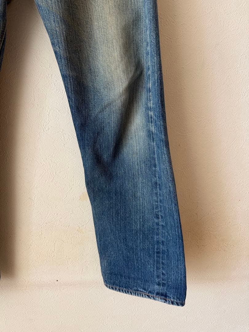 リーバイス501 66前期ノーリペア 実寸W32 縦落ち良好 ゴールデンサイズ