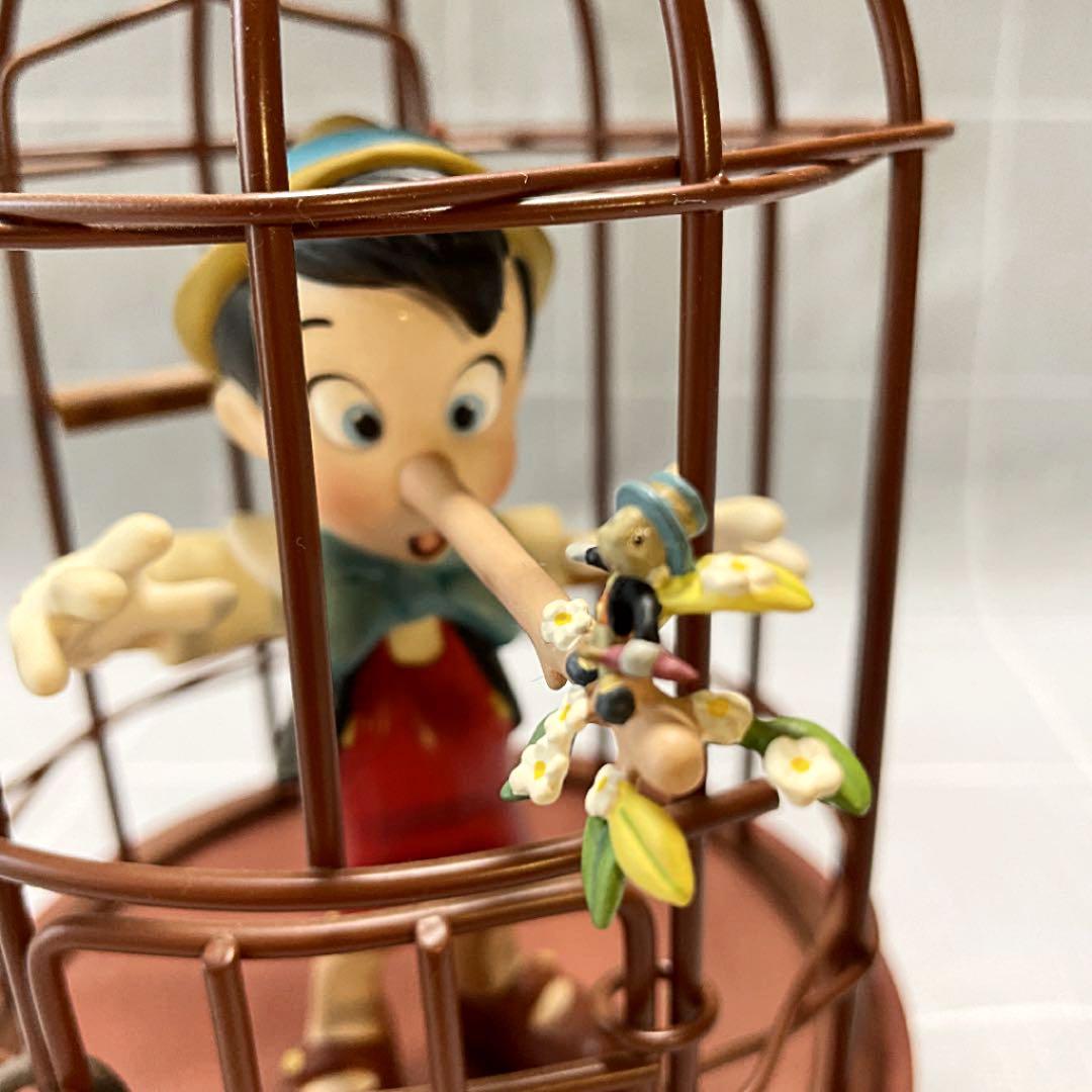 WDCC ディズニー ピノキオ ピノキオ&ジミニークリケット フィギュア 陶器製 ディズニーフィギュア WDCC ピノキオ ジミニークリケット 