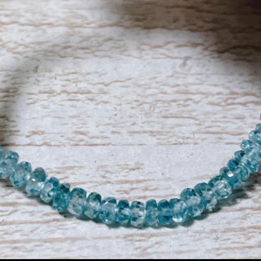 Yjkayさま•*¨*•.¸♬︎専用出品♡ブルージルコン ブレスレット - メルカリ