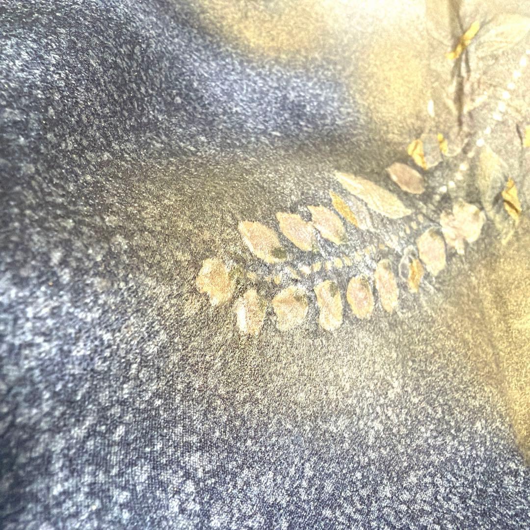 正絹　訪問着《辻ヶ花　銀通し》