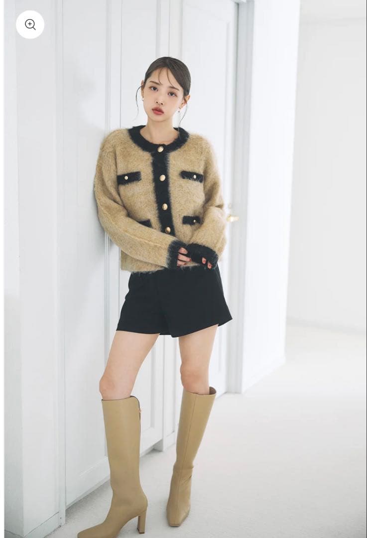 polaura ロゴジップスクエアトゥロングブーツ - メルカリ