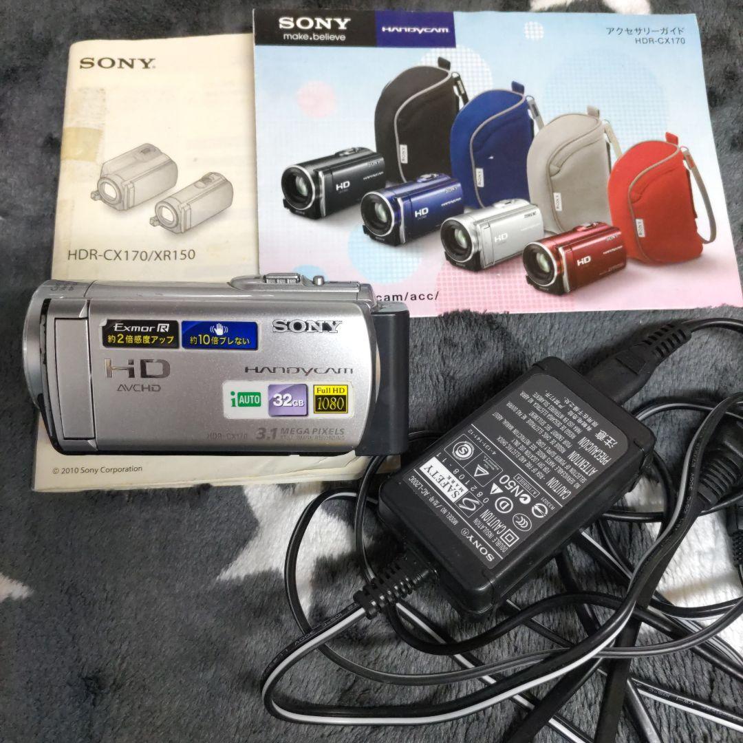 SONY HANDYCAM ハンディカム 2010年製　動作確認済み Yahoo!オークション -「sony hdr-cx370v」の落札相場・落札価格