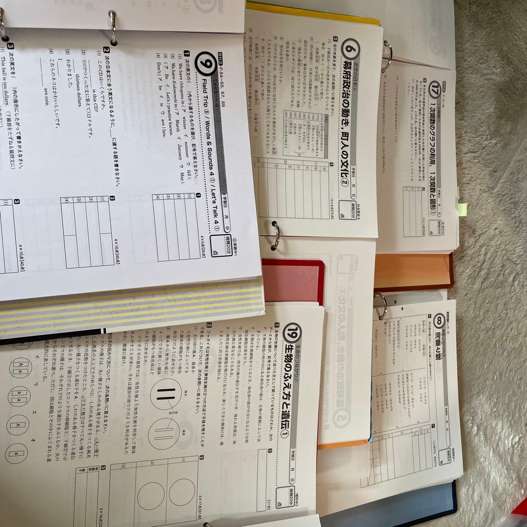 値下げしました　家庭教師用教材