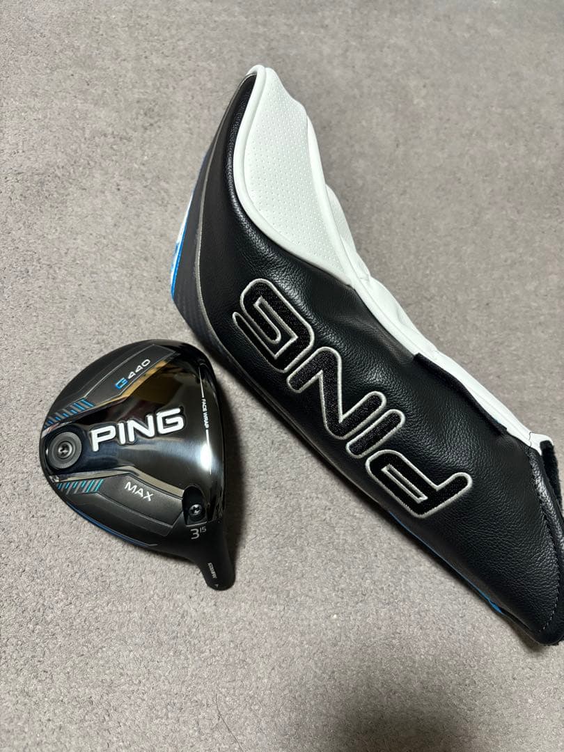 試打のみ PING G440max FW 3W 15° ヘッドのみ - メルカリ