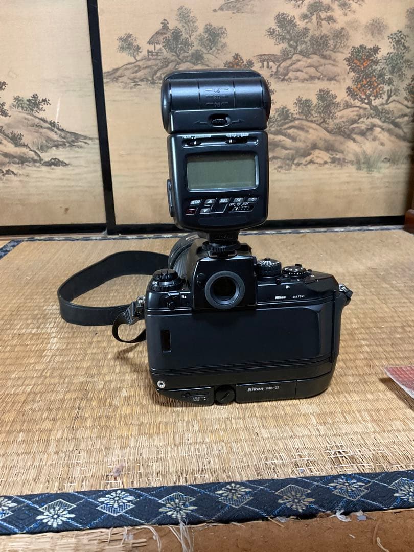 Nikon F4 ・AF NIKKOR ED 80〜200mm 1：2.8D 。