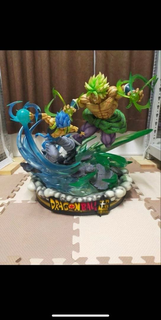 ドラゴンボール　ガレージキット　ゴジータVSブロリー　修行 Amazon | ブロリー vs ゴジータ フィギュア ガレージキット スタチュー