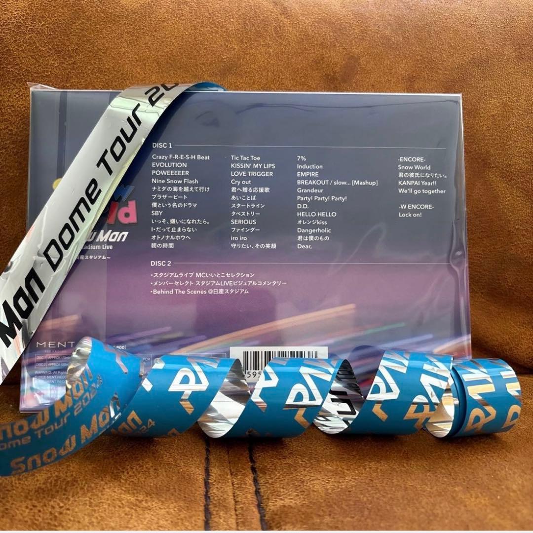 Snow Man SnowWorld～日産スタジアム～BluRay 銀テープ付き - メルカリ