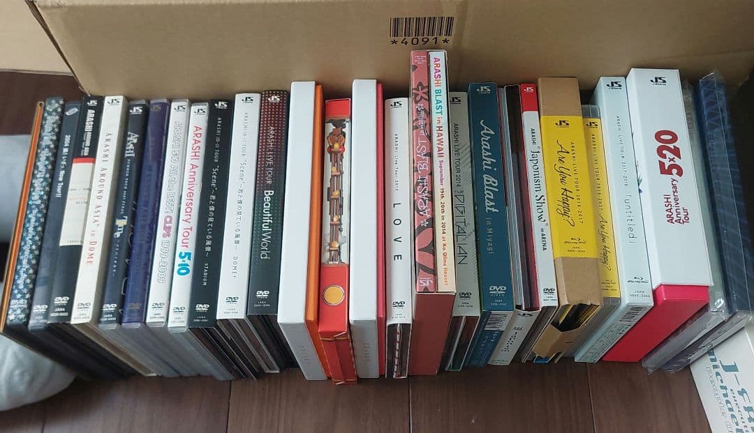 嵐 初回限定盤DVD まとめ売り 嵐 - 嵐 歴代 DVD まとめ売り 4点セットの通販 by te's shop｜アラシ