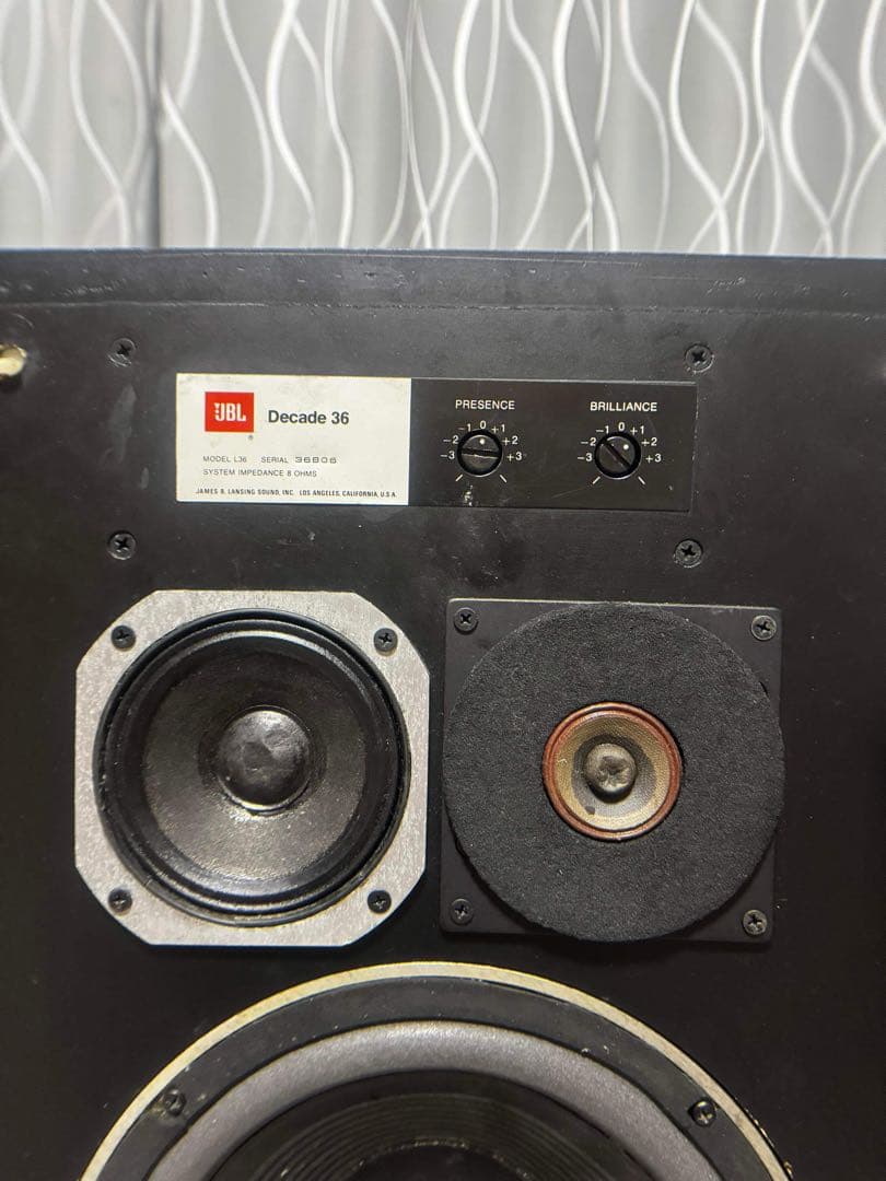JBL DECADE -L36 スピーカー音出し確認済み