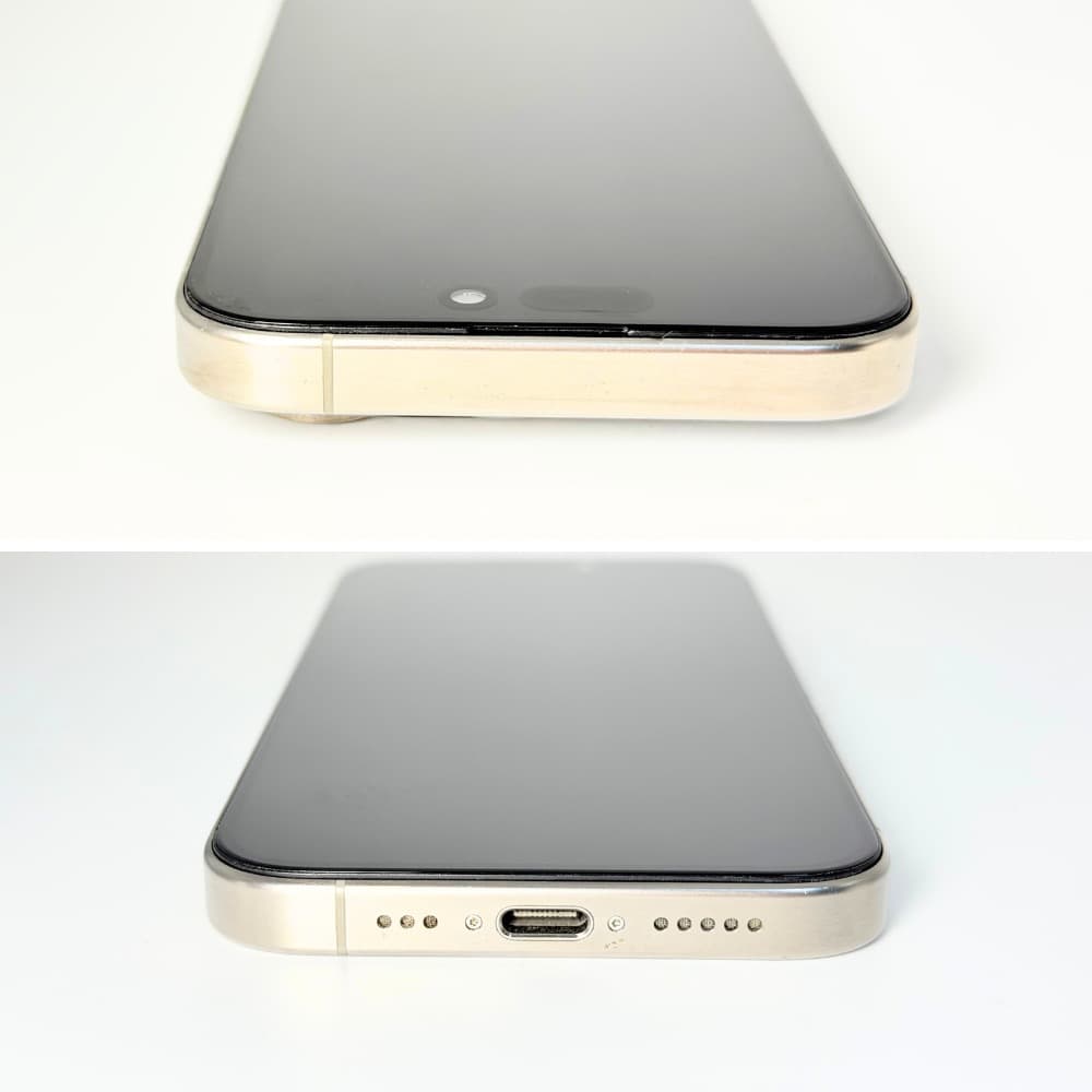 iPhone15Pro 128GB SiMFree バッテリー100% - メルカリ