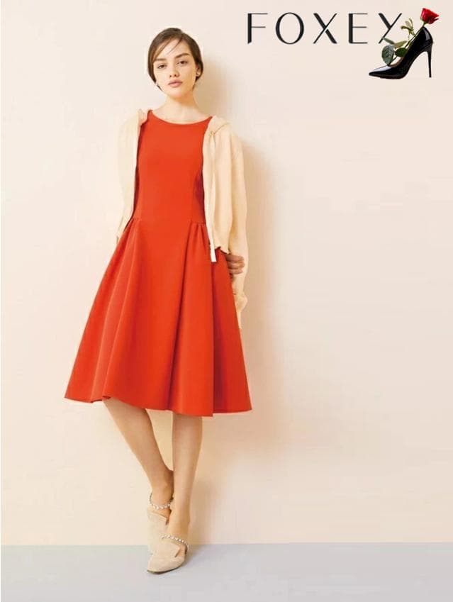 新品同様☆FOXEYフォクシー ワンピース ドレス クラシックフォクシー