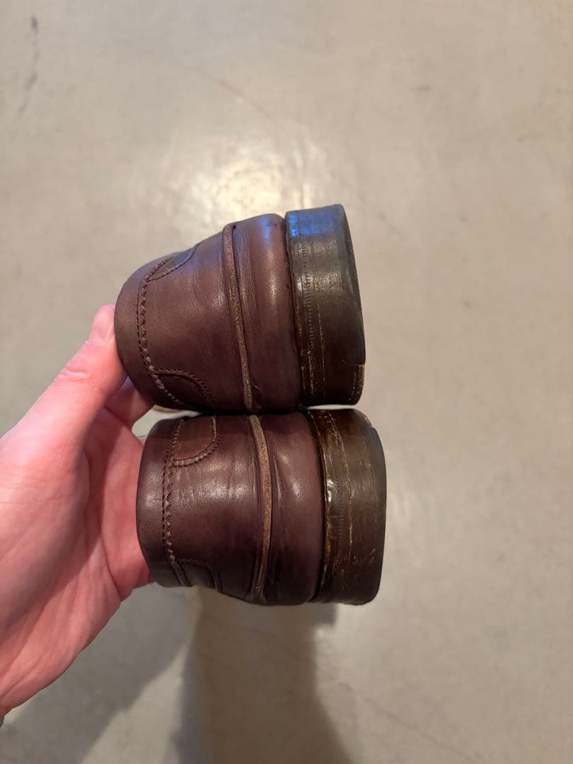 H*J様 トリッカーズ ローファー ブラウン uk6.5 25cm アンラインド