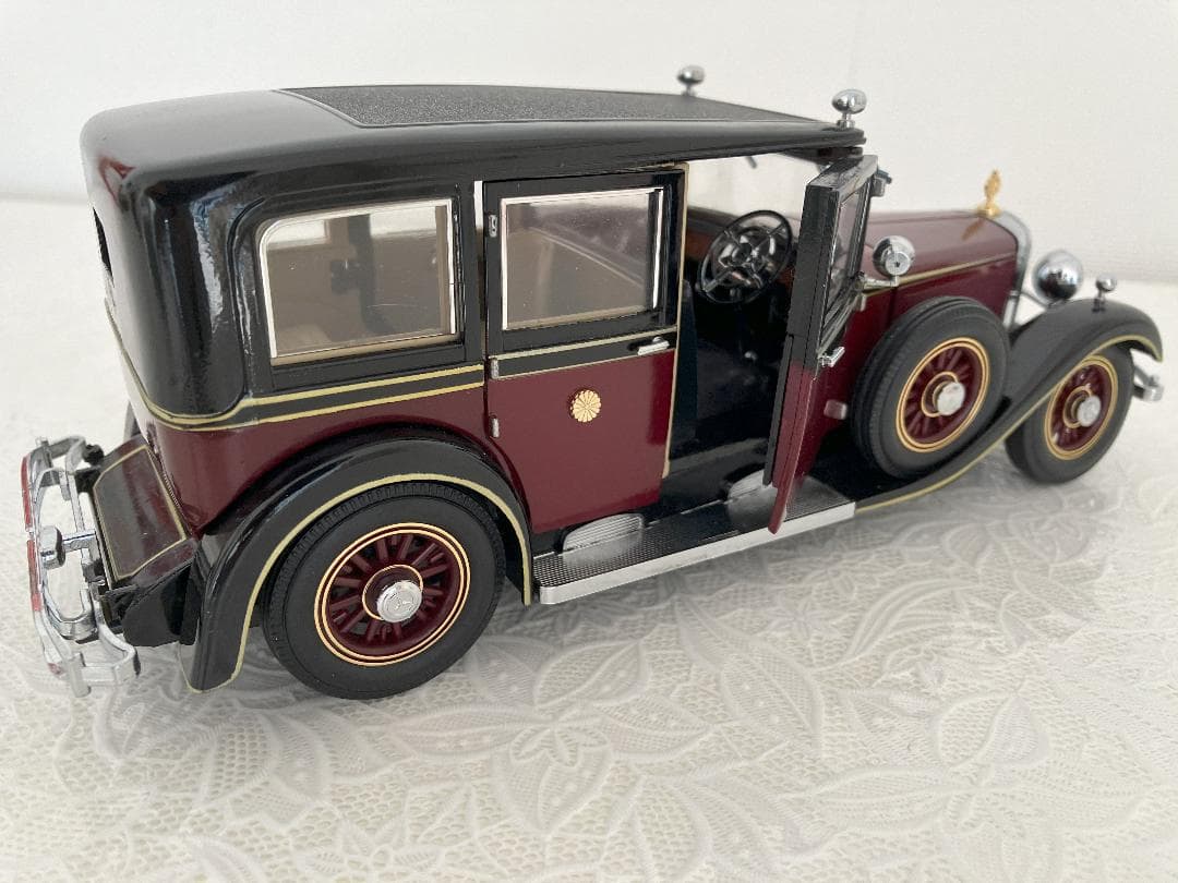 天皇陛下の旧御料車 1935年型メルセデスベンツ770(実物の1/24