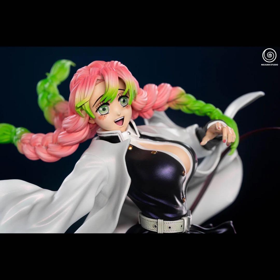 鬼滅の刃 恋柱 甘露寺蜜璃 フィギュア 塗装済み完成品 ガレージキット