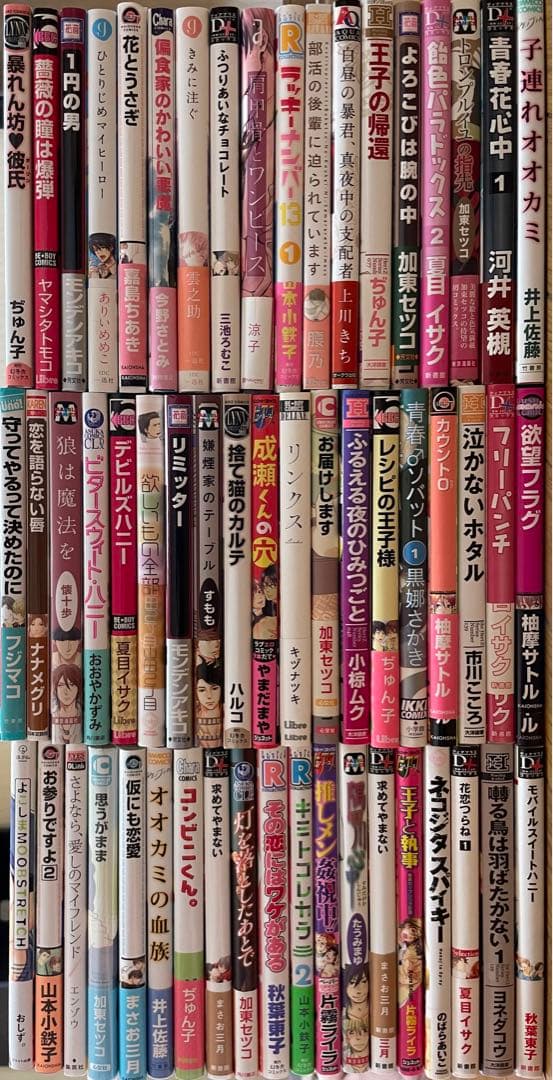 BLコミック60冊 まとめ売り⑥ ※希望があれば2冊オマケ付き - メルカリ