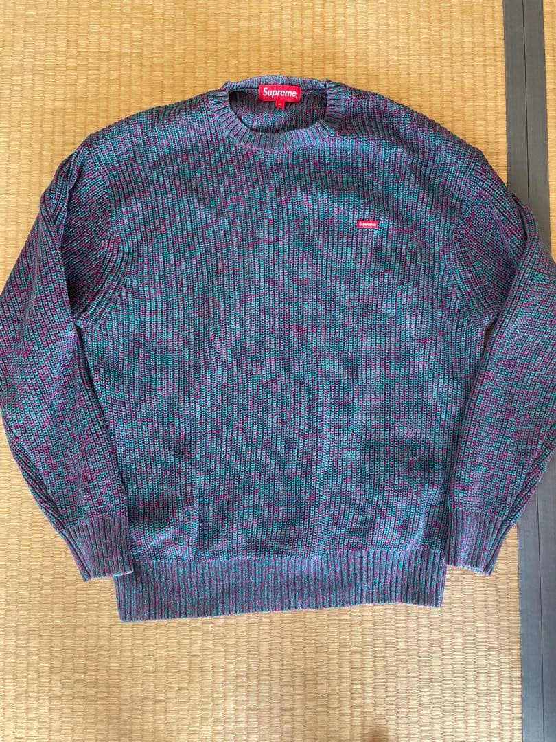Supreme XL ニットセーター 緑・ピンク Supreme XL ニットセーター 緑・ピンク - メルカリ