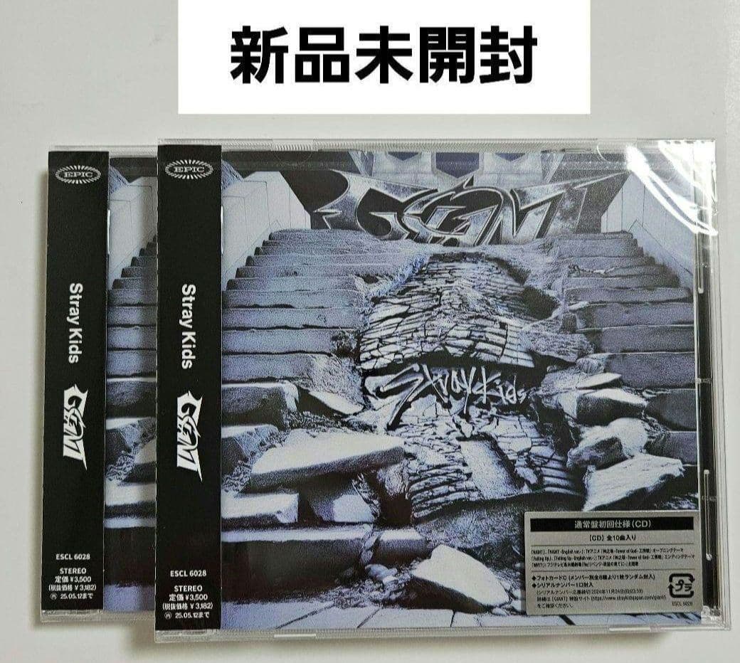 Straykids スキズ GIANT 通常盤初回仕様 2枚セット 新品未開封 - メルカリ
