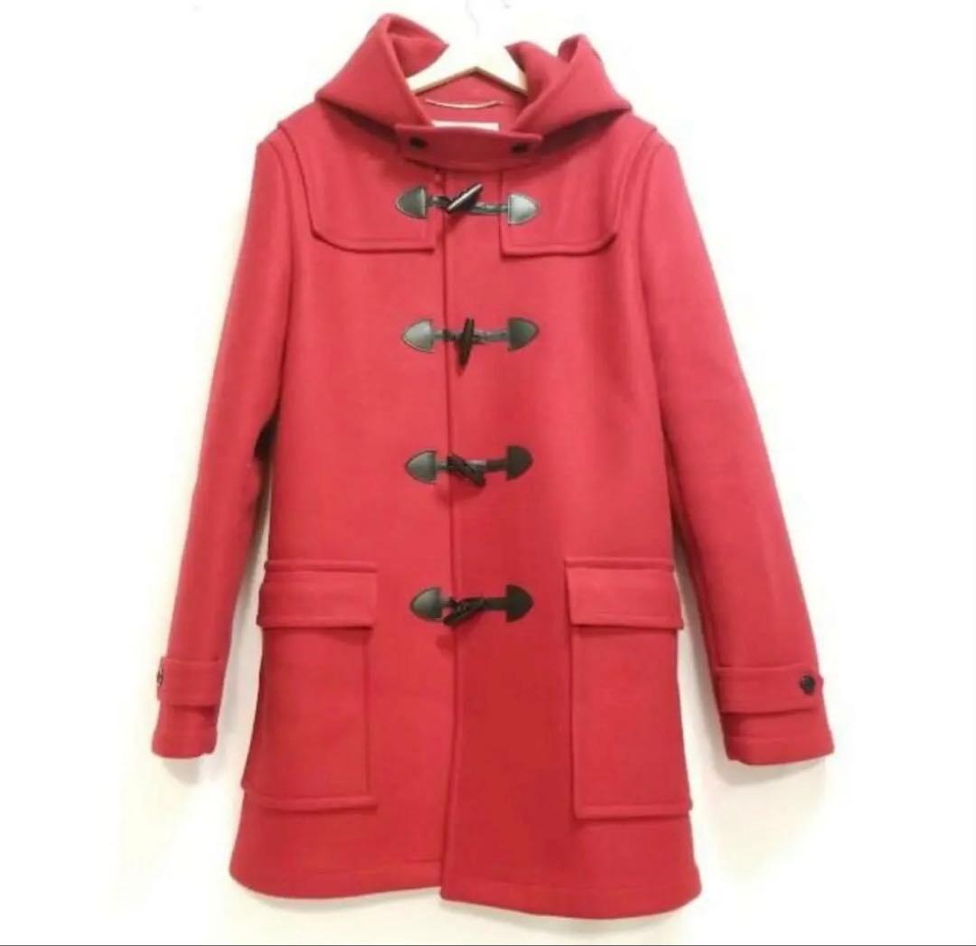 美品】SAINT LAURENT Paris 13AW ダッフルコート レッド