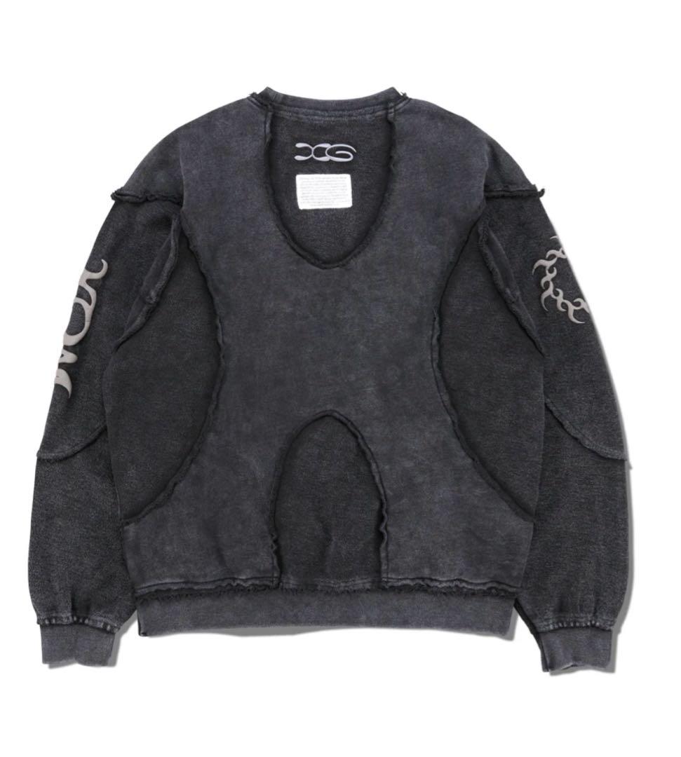 XG chemical wash docking sweatshirt - メルカリ