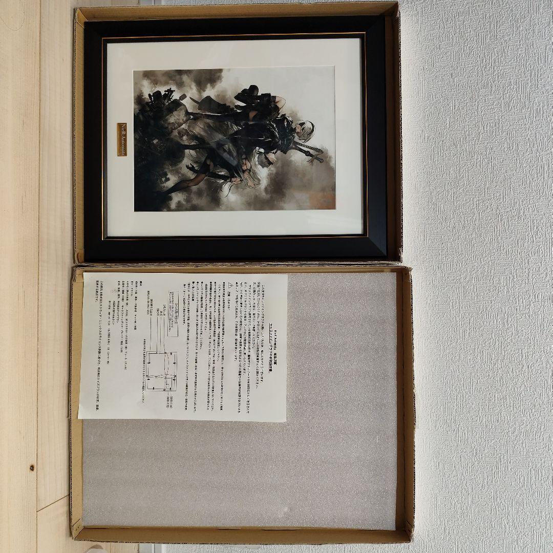 NieR:Automata 複製原画 キャラファイングラフ(シリアルナンバー付