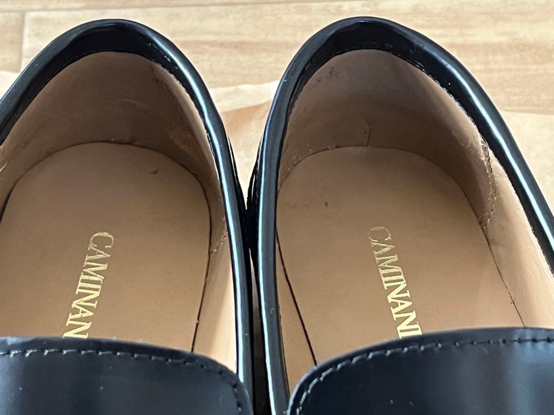 カレンソロジー /CAMINANDO プレーンローファー ブラック 38 - メルカリ