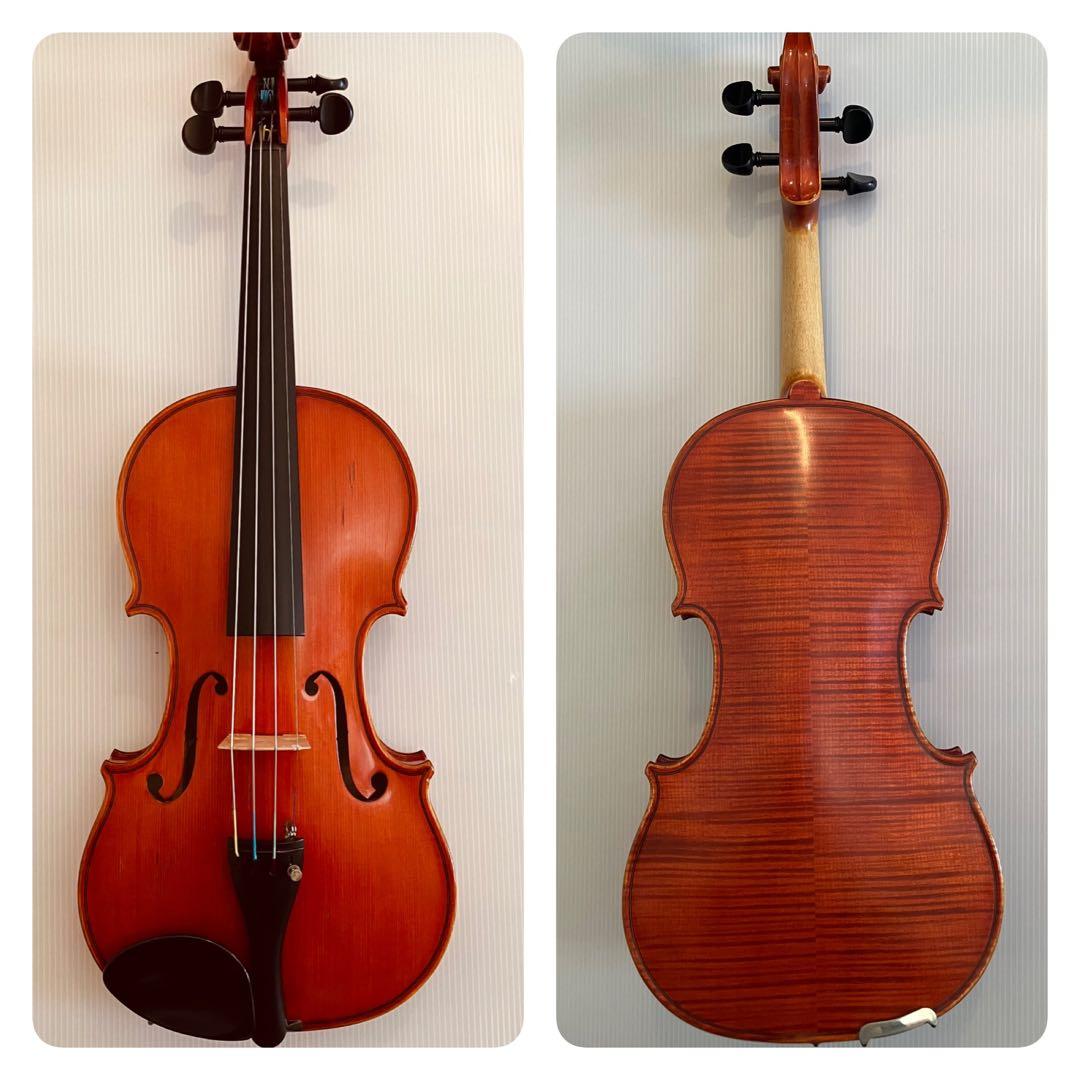 鈴木バイオリン No.330 4/4 1999年 杉藤弓付き 虎杢が美しい - メルカリ