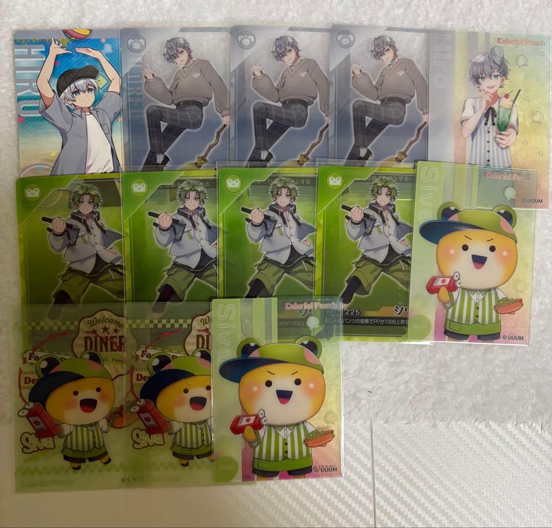 カラフルピーチ トレカ まとめ売り - メルカリ