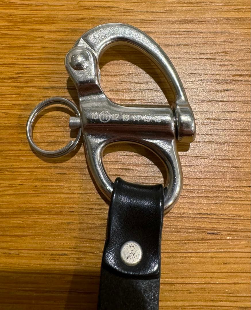 ヴィンテージ マルタンマルジェラ カラビナ キーリング - メルカリ